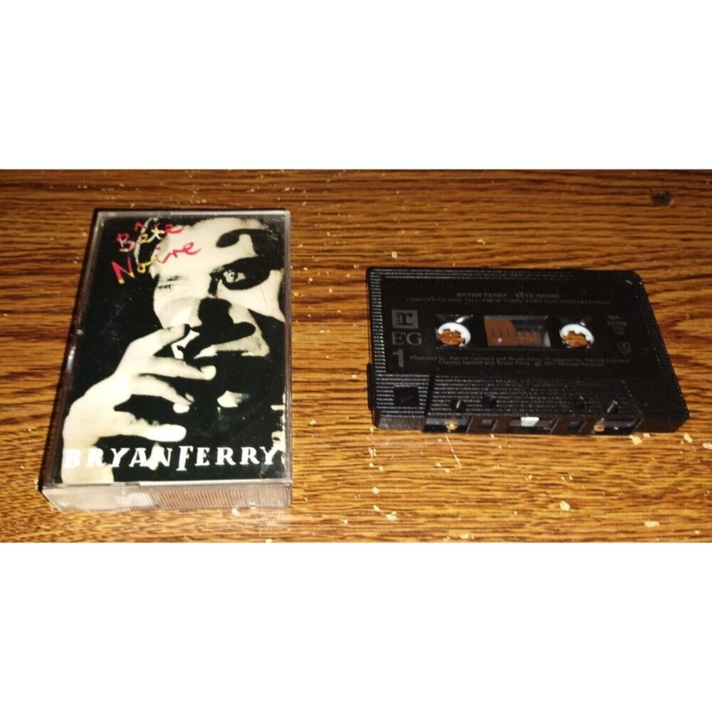 Bryan Ferry - Bete Noire on cassette (CBS Records Canada, 1987)